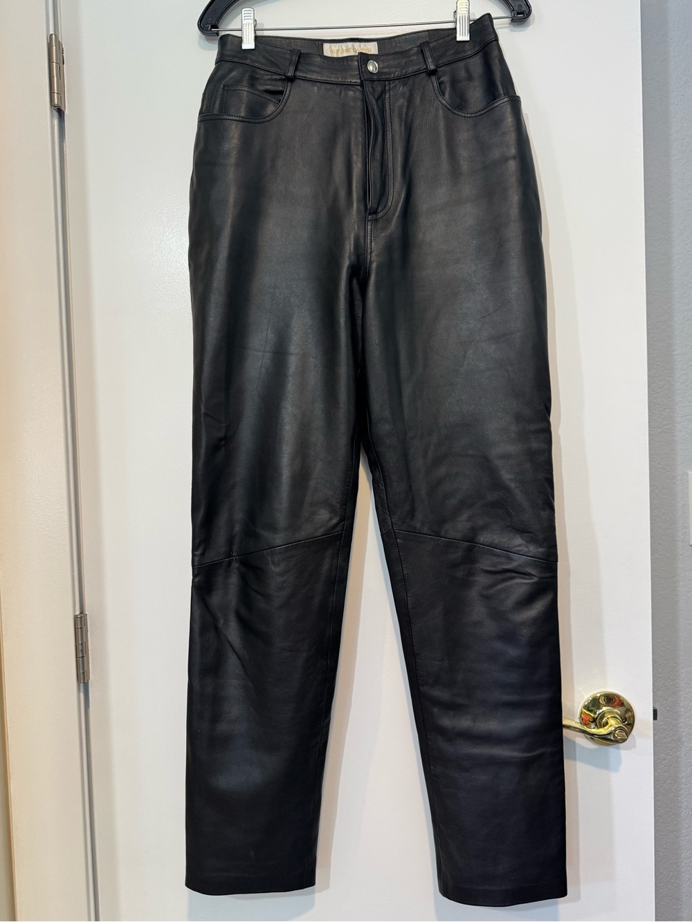 ✨ Vintage Margaret Godfrey Genuine High Rise Tapered Leather Pants ✨